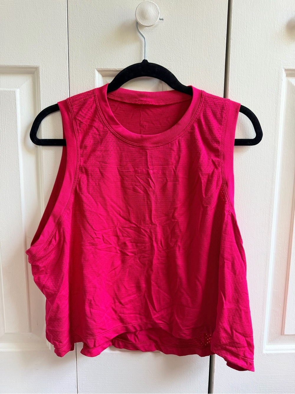 lululemon athletica Swiftly High-Low Cropped Tank Top